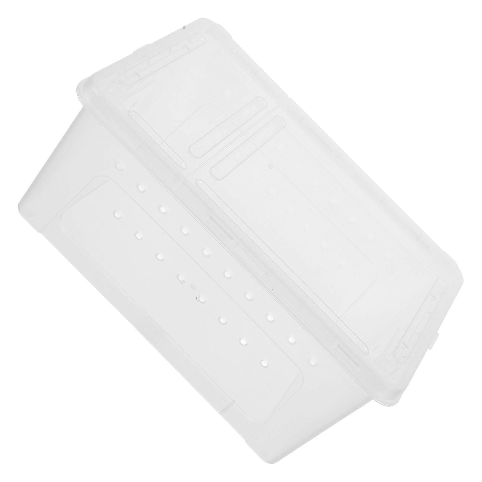 ABS Material Reptile Breeding Box for Spider with Transparent Container