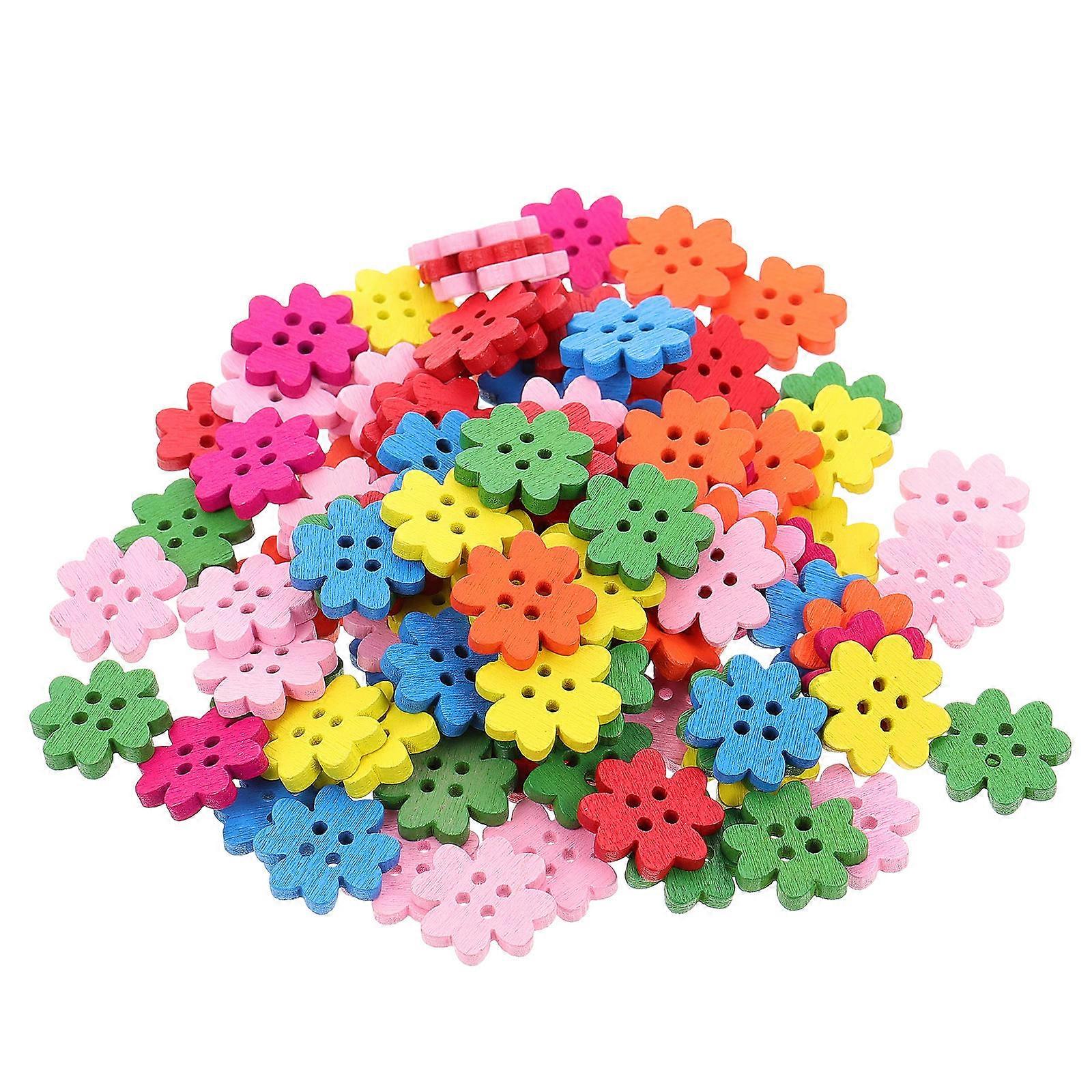 Sewing Buttons Shape Multipurpose Colorful 500Pcs for Garments