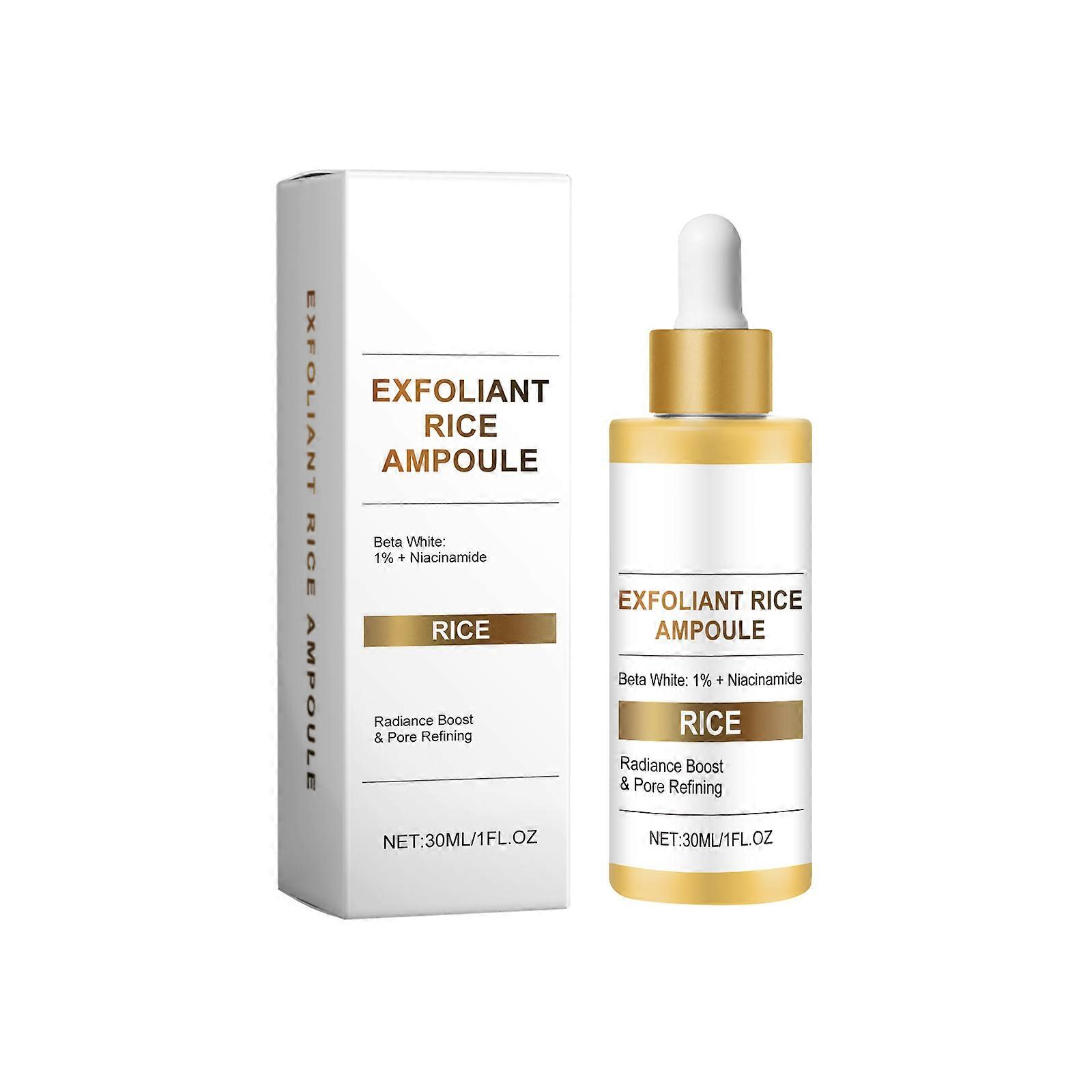 AMZ Exfoliating Rice Essence Cleanses The Facial Skin With A Refreshing, Non-Sticky, Nourishing, Smooth And Moisturizing Essence