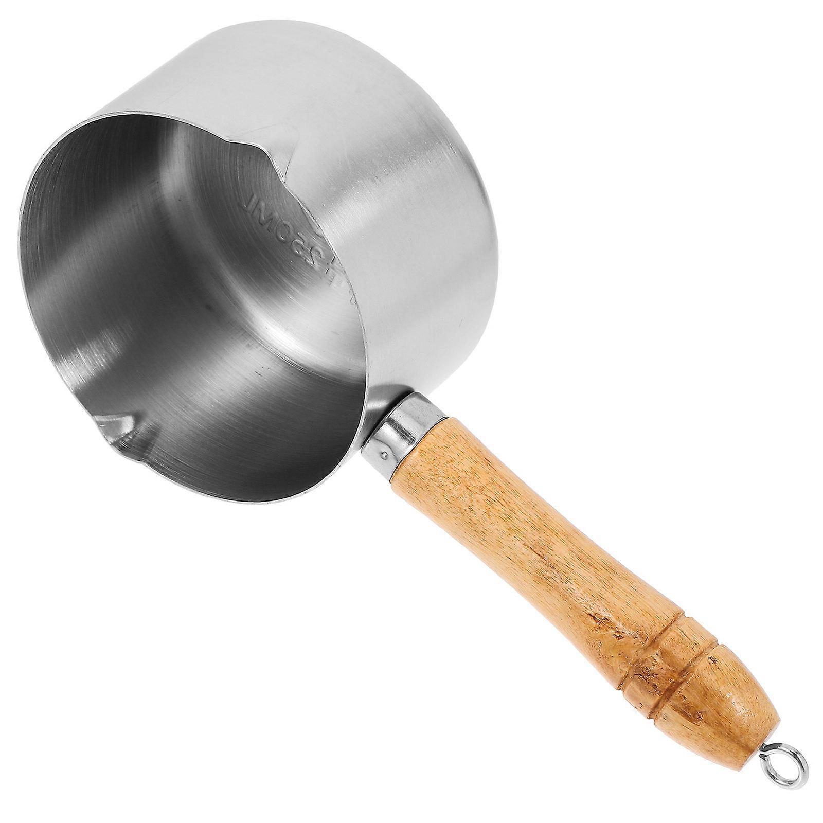 Silver Nonstick Small Sauce Pan for Oil Heating