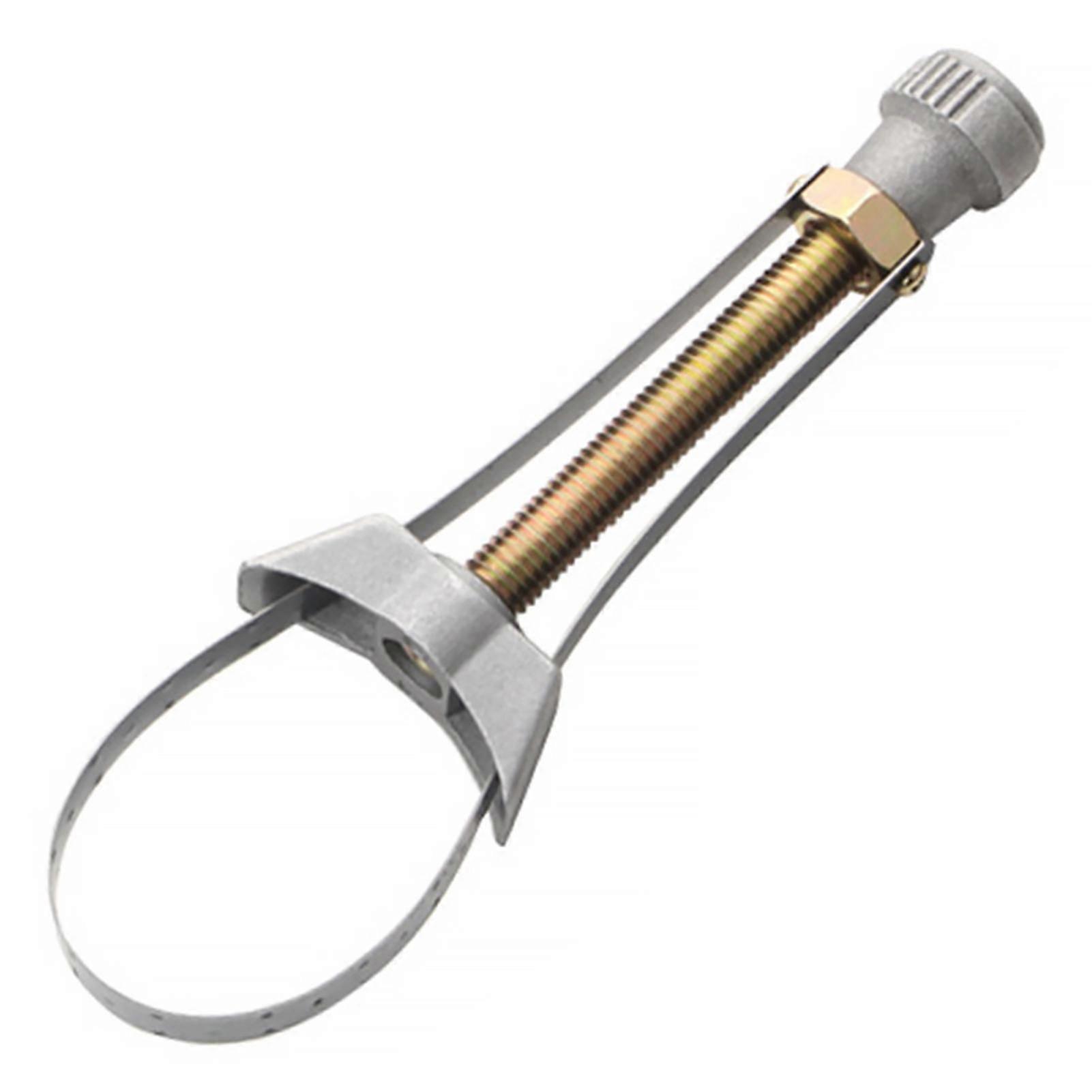 Metal Strap Wrench for Filter Heavy Duty Oil Filter Pliers Wrench Auto Tool