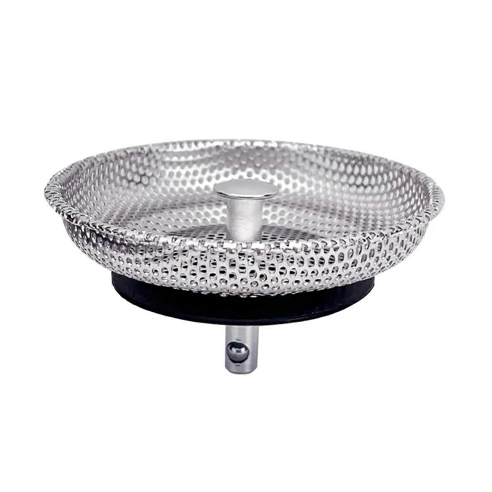 Stainless Steel Sink Strainer Drain Filter for Kitchen and Bathroom Rust Resistant Easy Clean