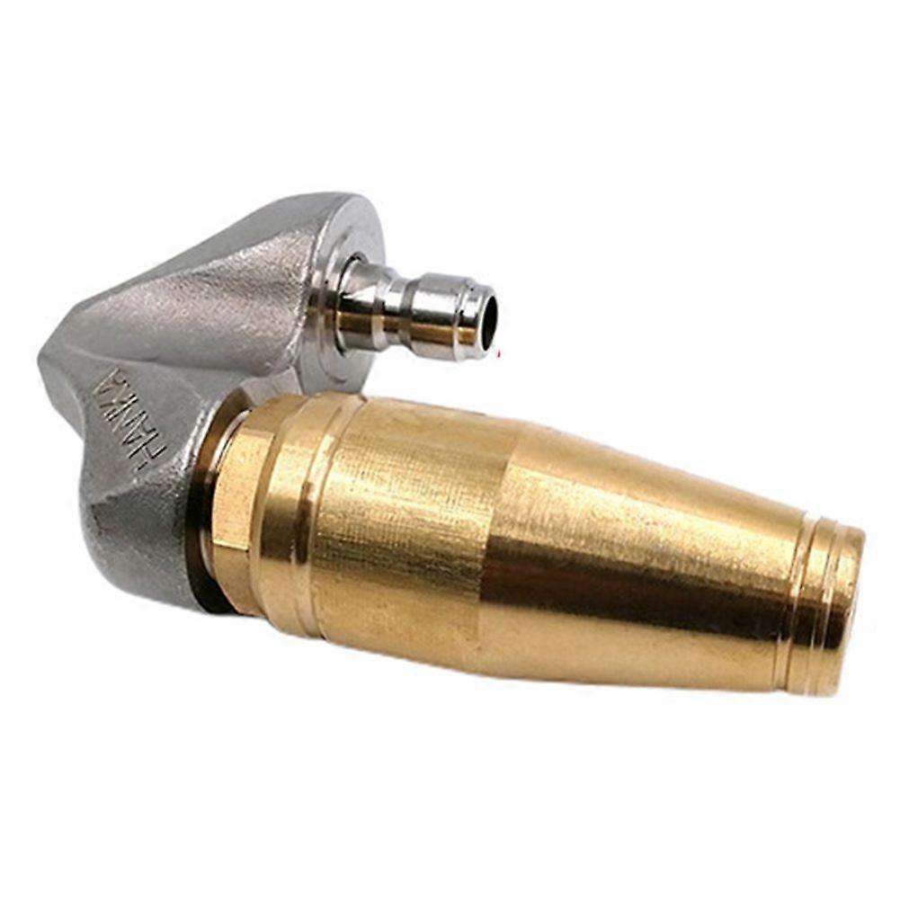 High Pressure Reverse Turbo Nozzle 050 with 1/4" Quick Connect for Sewer Drain Cleaning