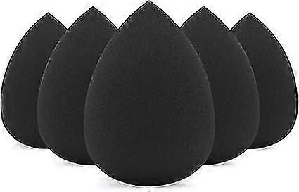 5-pack Black , Latex-free And Vegan
