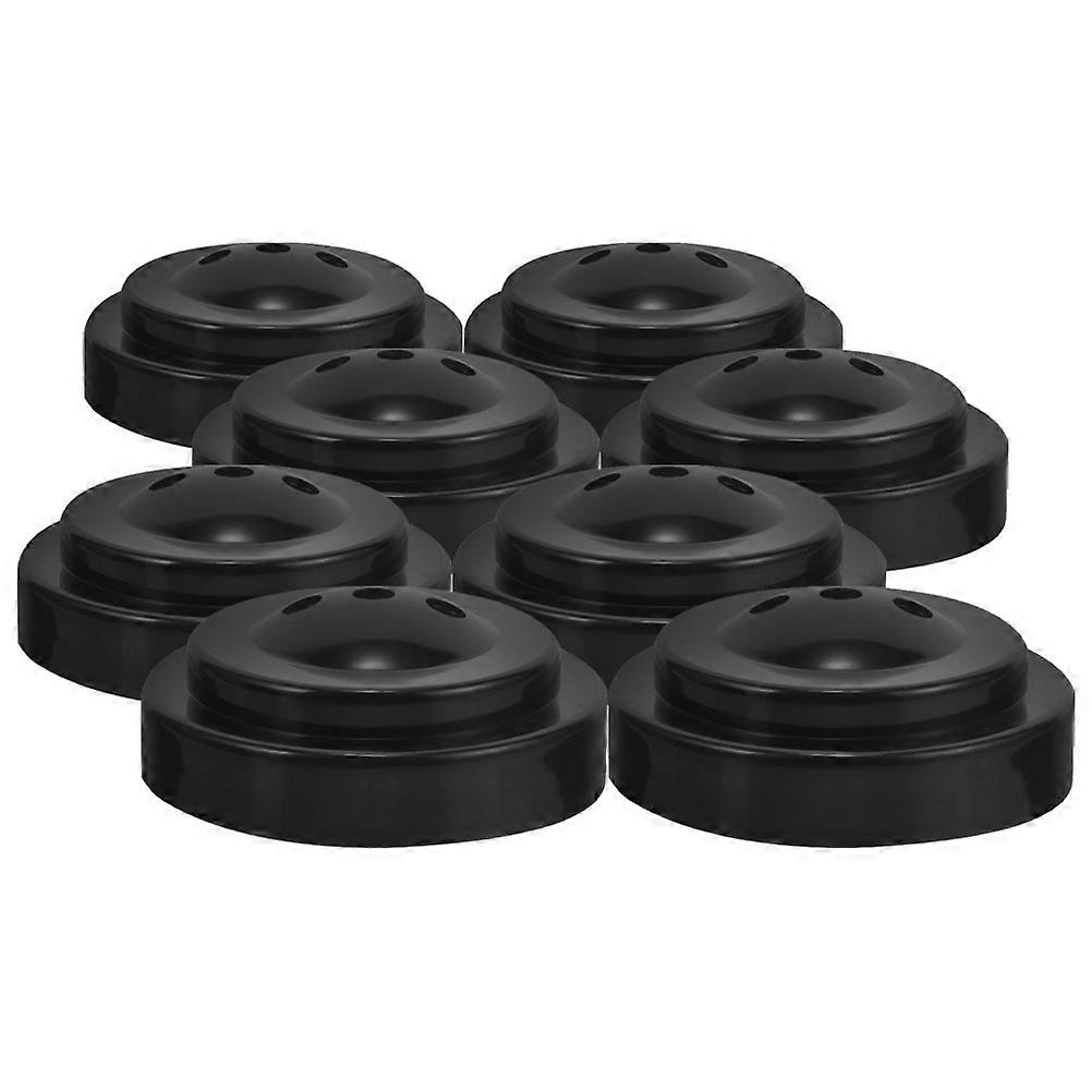 Plastic Flagpole Stand Base for Holding 8Pcs Mini Flags on Office Desk