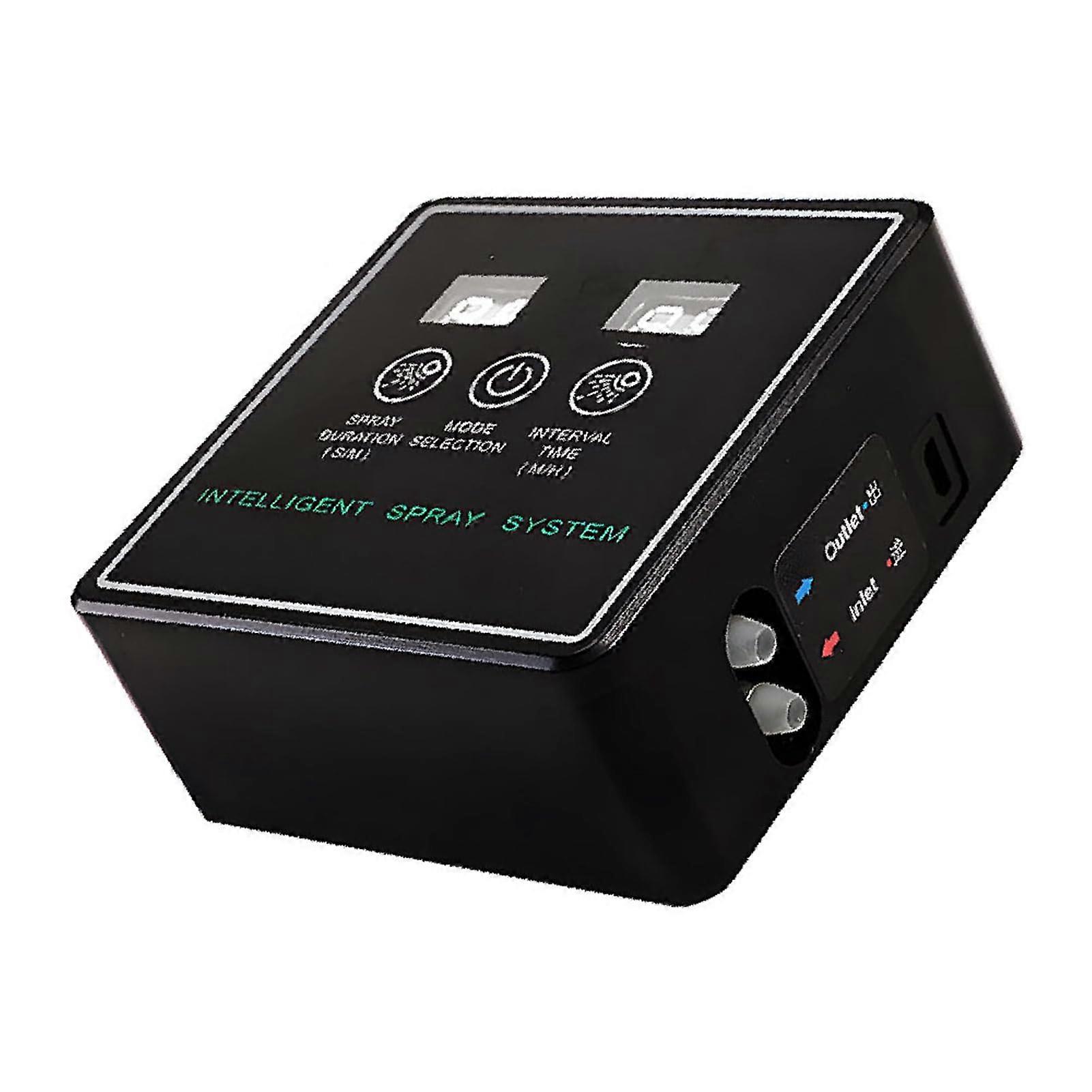 Automatic Misting System with Timer, 360° Adjustable Nozzle Plant Sprayer for Terrariums 5m 2 Nozzles