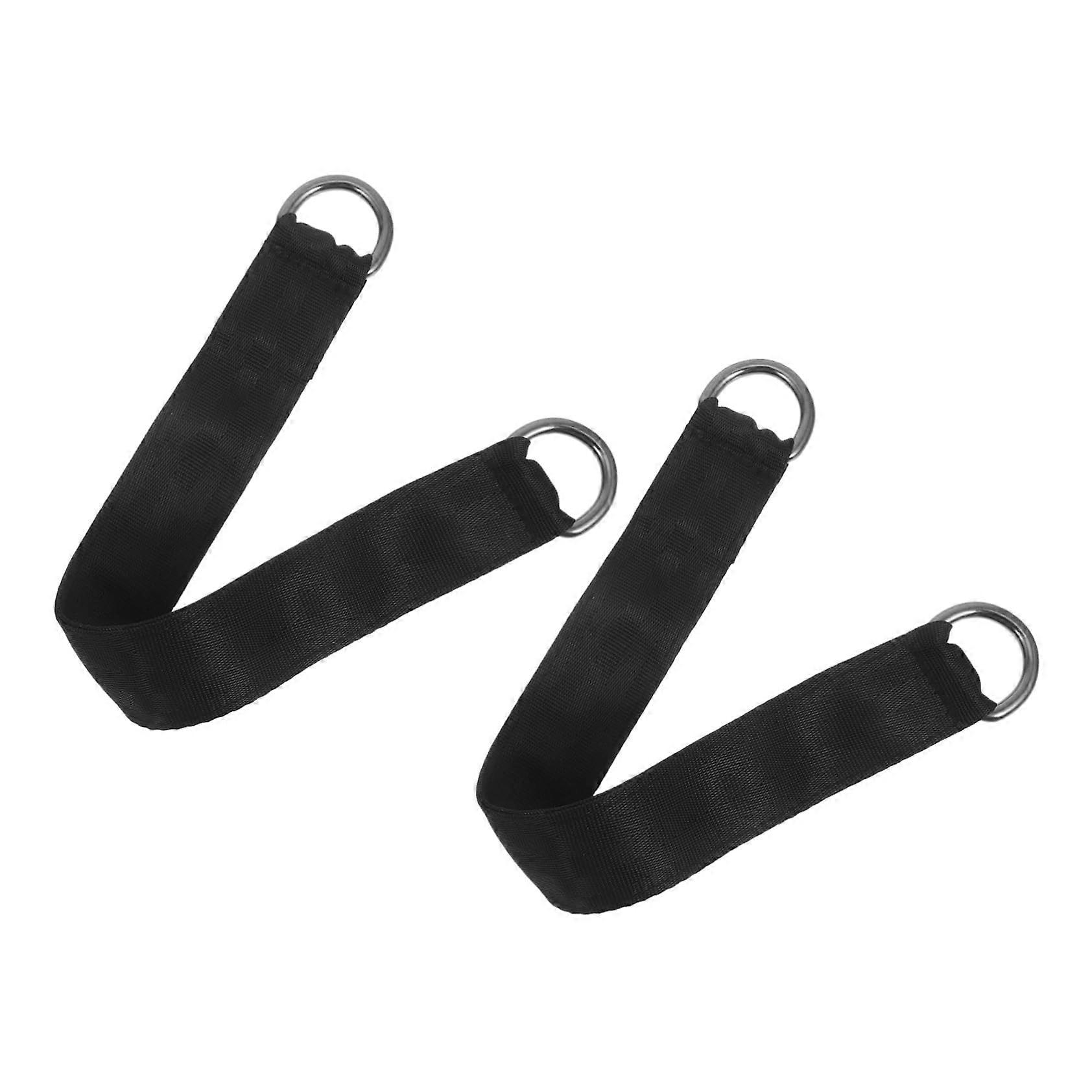 2pcs Heavy Duty Tree Swing Straps with D Hooks, Double Thickness, Outdoor Hammock Hanging Kit