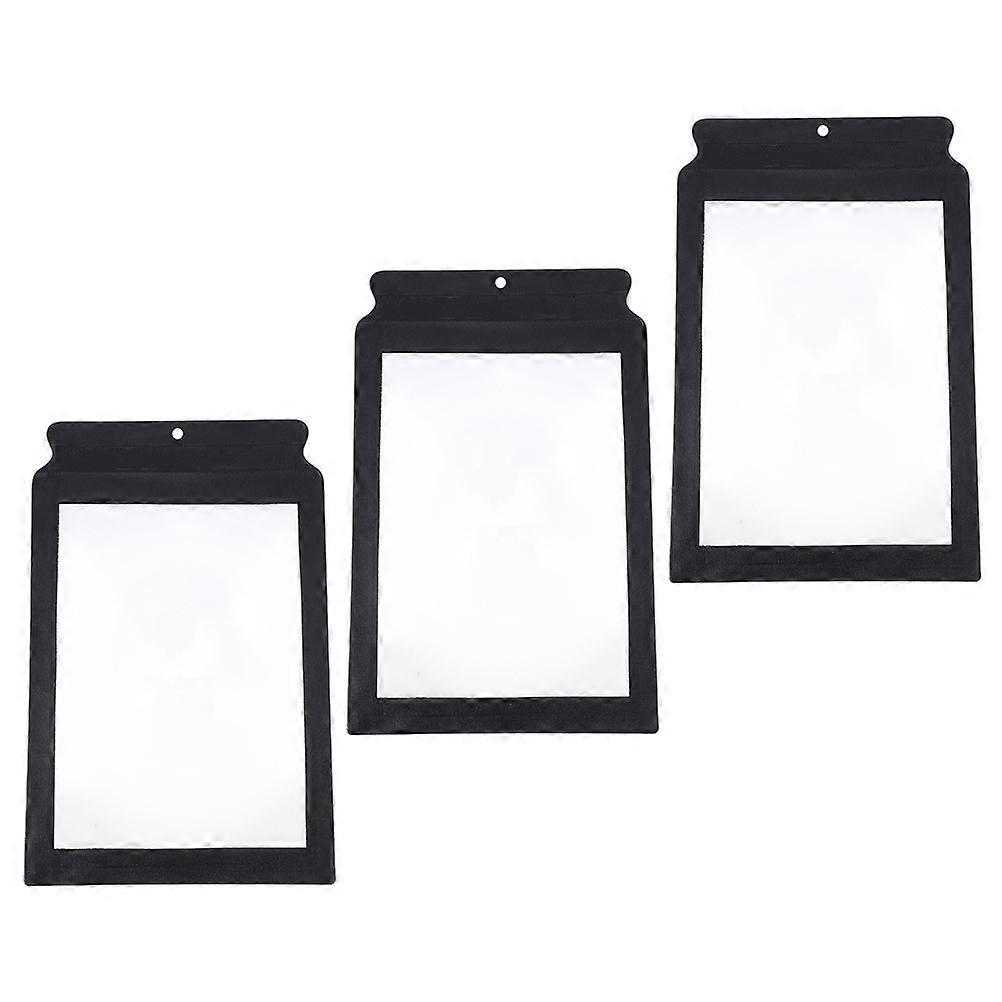 Page Magnifier Handheld Book Magnifier for Reading 3Pcs for Elders