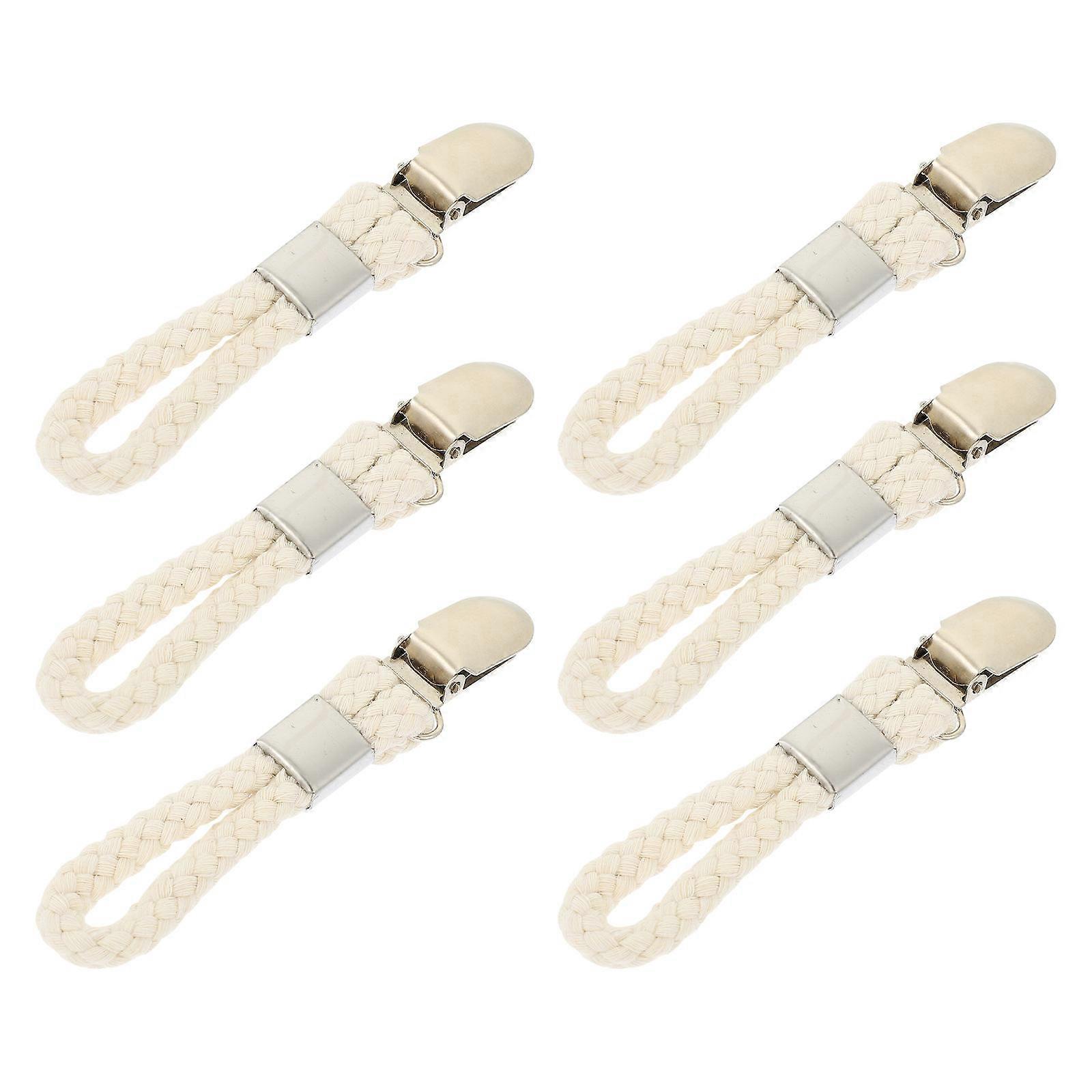 Towel Clip Hooks Convenient Towel Clips for Fixing Use 6Pcs Set