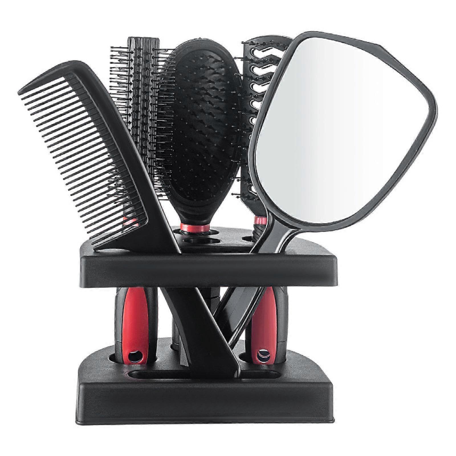 Hair Styling Comb Set with Smooth Polished Teeth, Durable Plastic, Precise Sectioning for Salon and Home