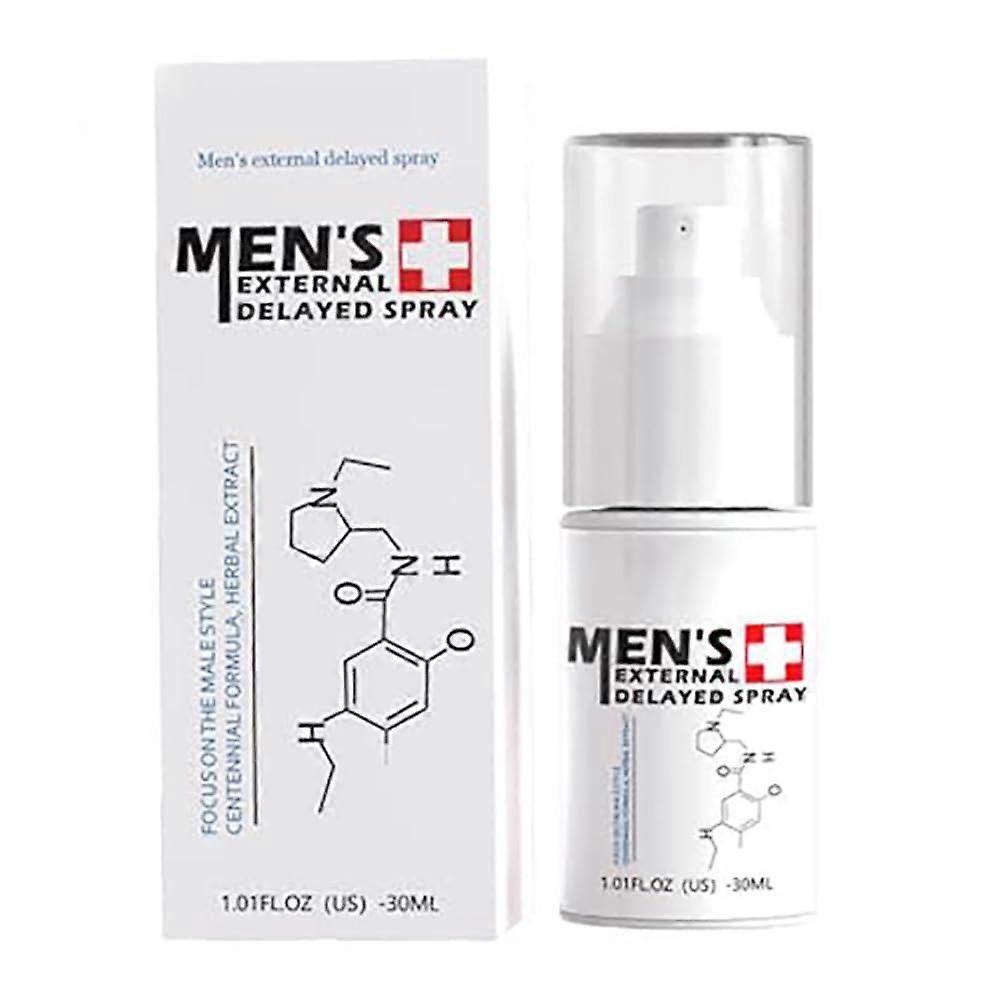 Men's Delay Spray 30ML with LongLasting Topical Effect and Precise Spray Application