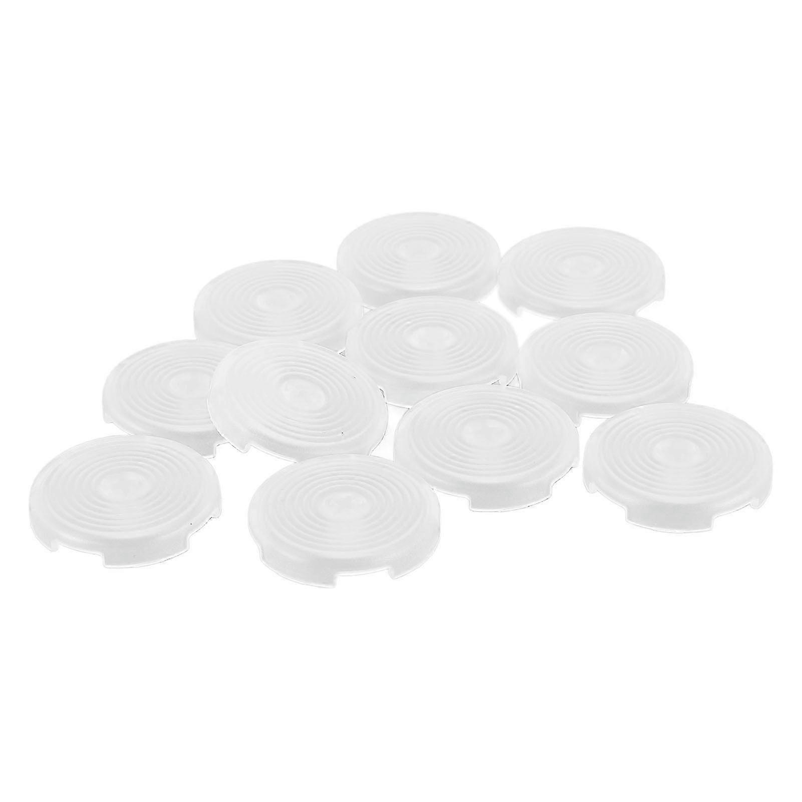 25-26 12PCS Game Stick Replacement Caps 1 Inch ABS Game Controller Keycaps for Cher...