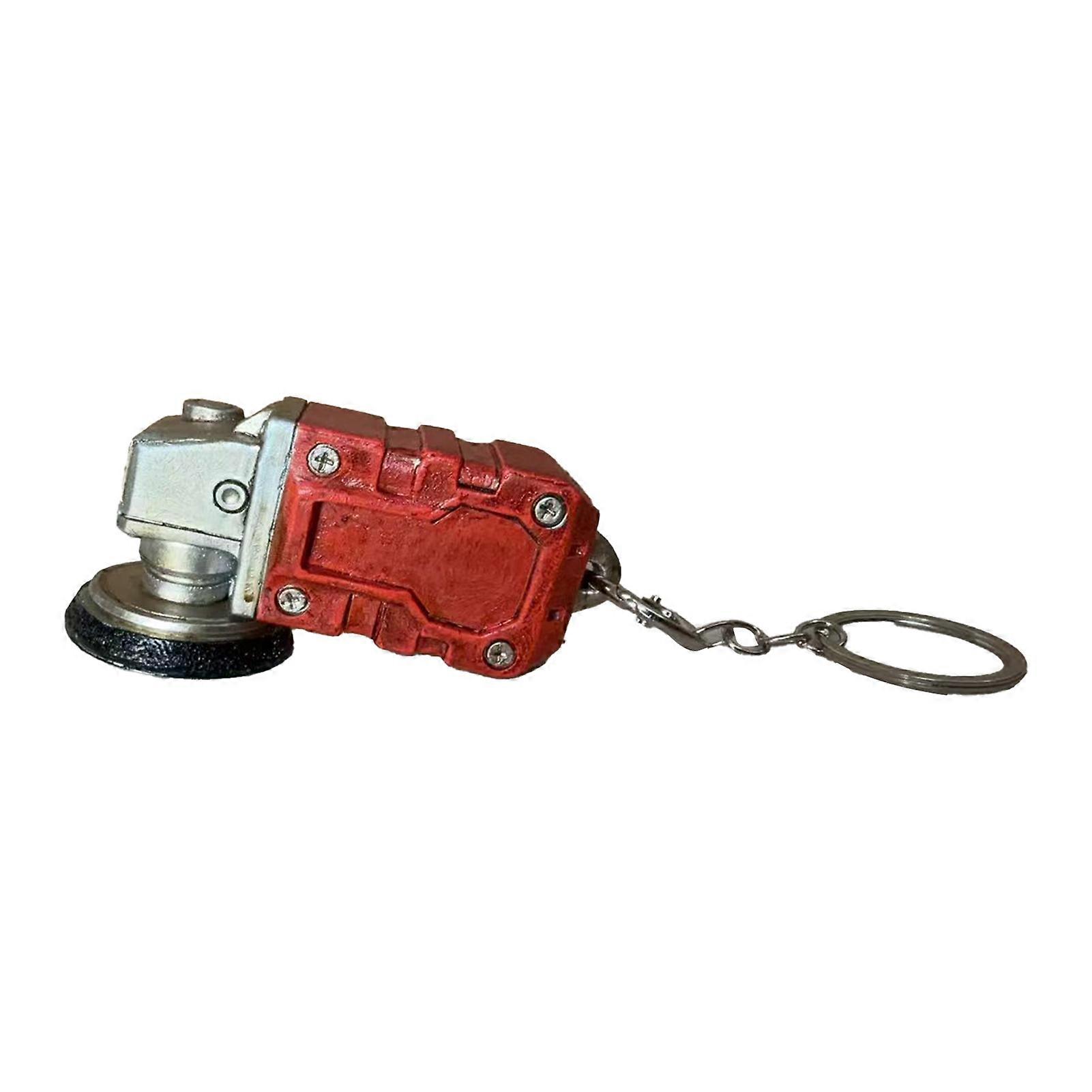 1/2/3Pcs Mini Grinder Keychain 2-in-1 Multi-functional Miniature Angle Grinder Key Ring Hanging