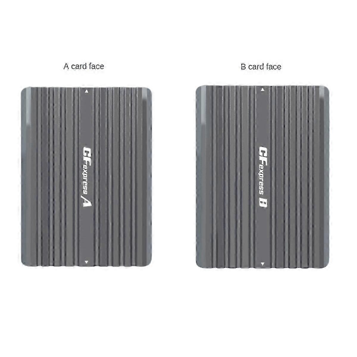 Portable Type C to CFexpress B CFexpress A Reader Drive-Free CFexpress Tyep B Card Reader CFexpress Tyep A Card Reader