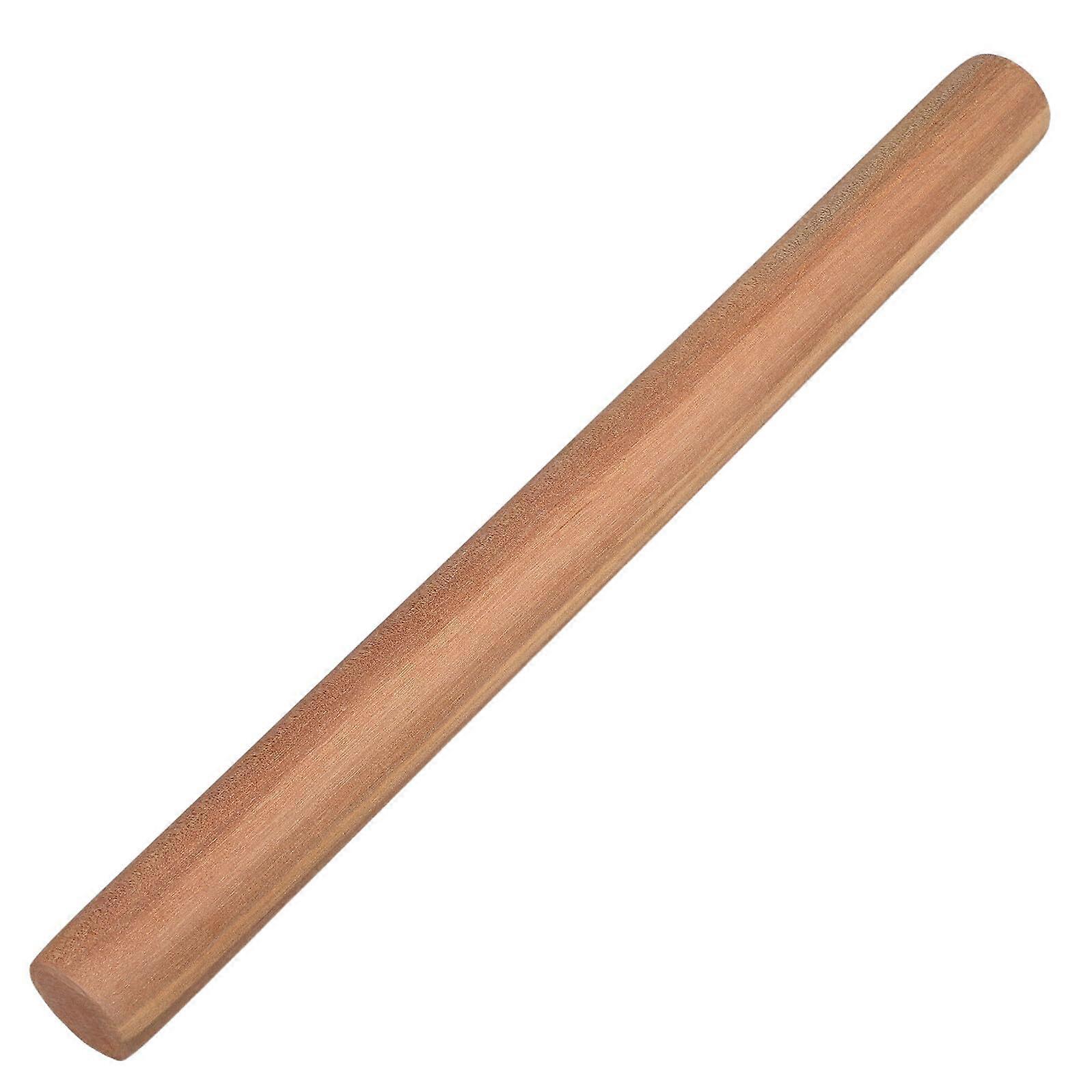 Wooden Rolling Pin for Baking Thick Solid Wood Smooth Surface Easy Clean for Dough Pizza Cookies