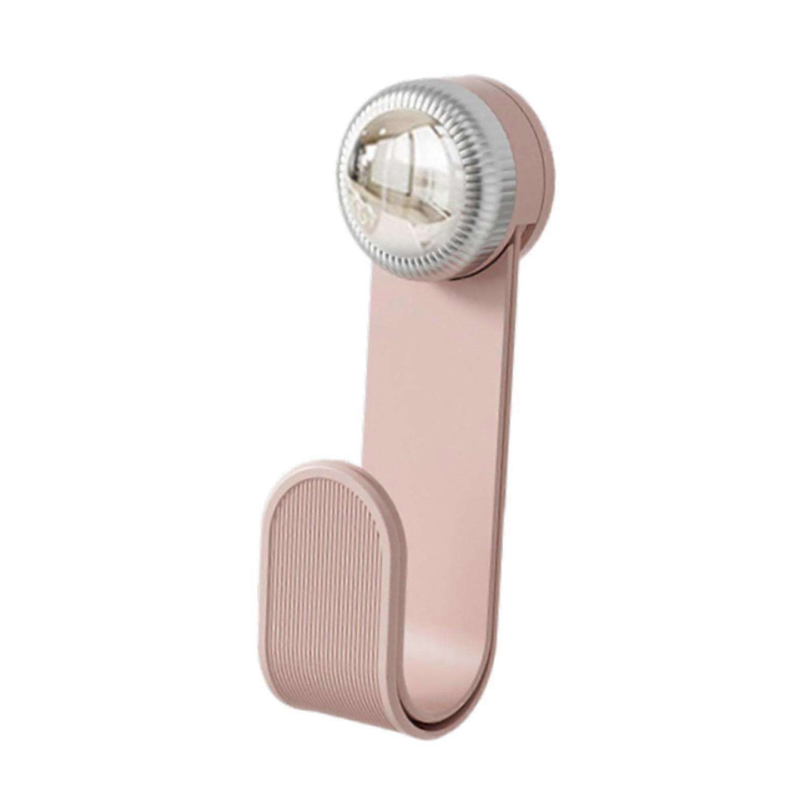 Pot Lid Organizer Rack Adjustable Rust Resistant Wall Mounted Holder with Suction Cup for Kitchen Cream