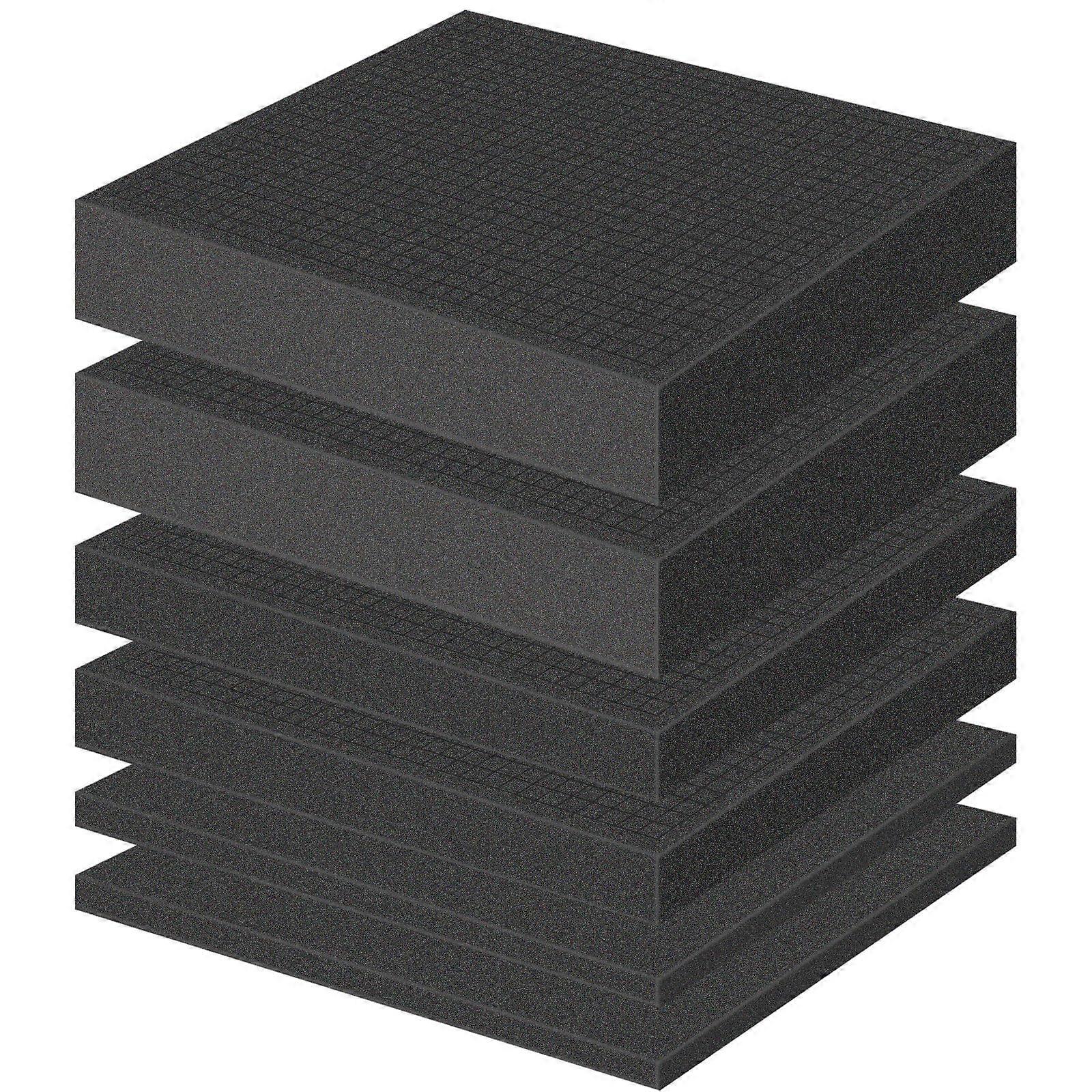 6 Pcs Pick and Pluck Foam Inserts 16'x12' Custom Fit Shock Absorbing Padding for Case and Camera