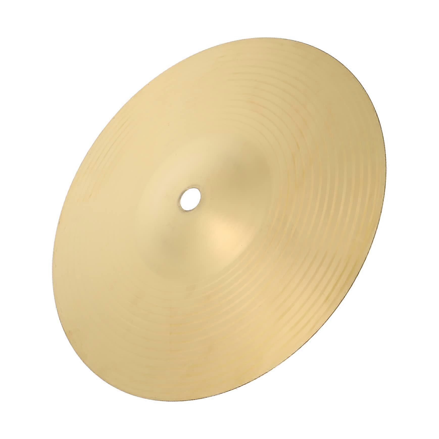 Durable Metal Drum Cymbal Replacement for Jazz Kit with Quick Mount and Clear Balanced Tone