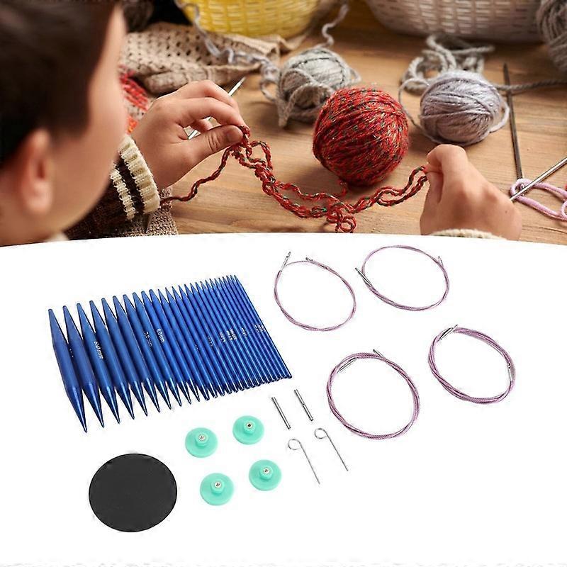 Detachable Interchangeable Circular Multifunctional Knitting Needle Needle Set