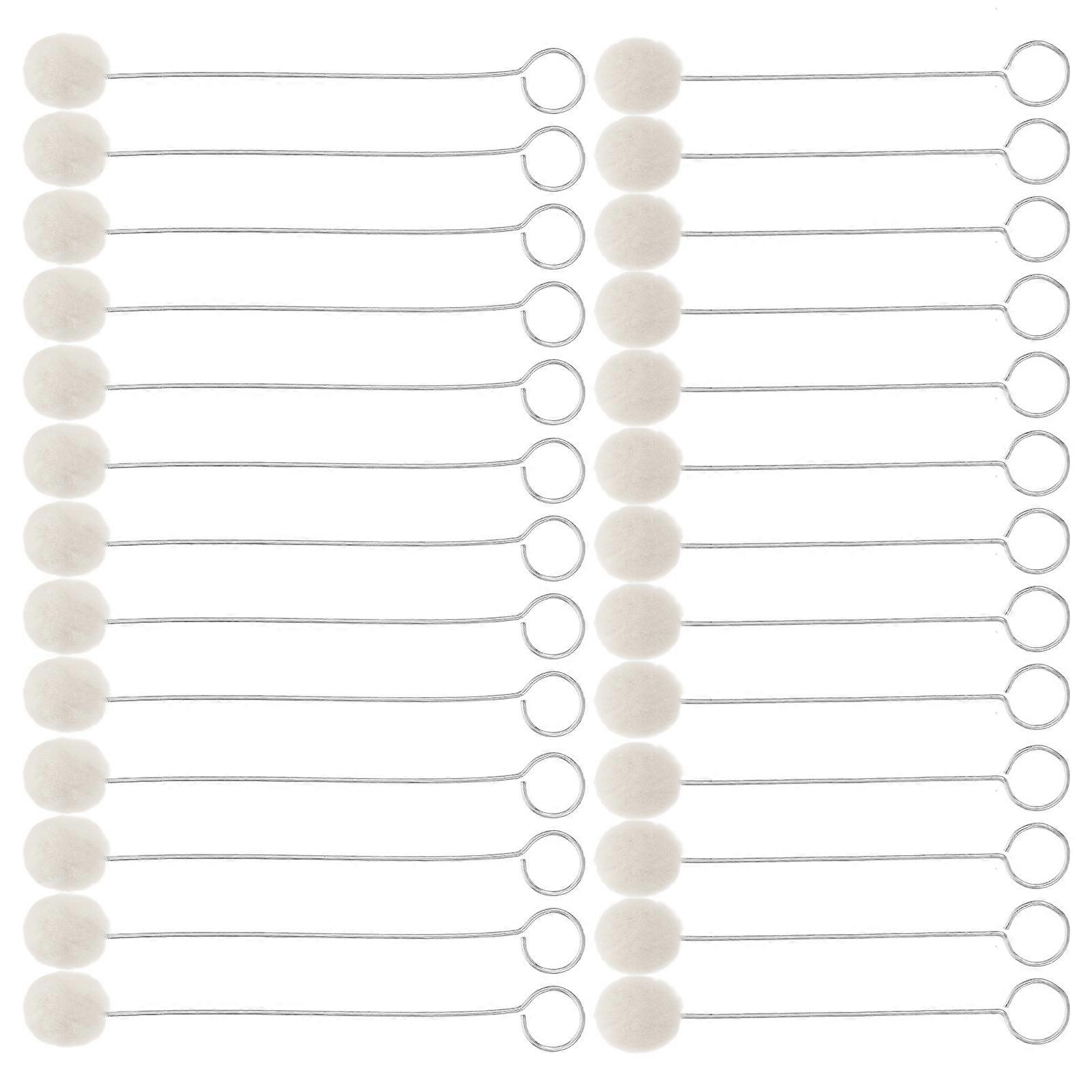 Wool Daubers Ball Head Brushes for Dyeing 80Pcs Craft Tools