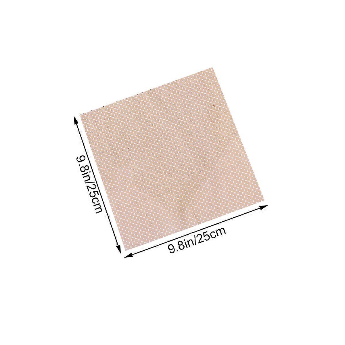 Cotton Printed Fabric Bundle for Cleaning Use 7Pcs Handmade Craft Patchwork Squares