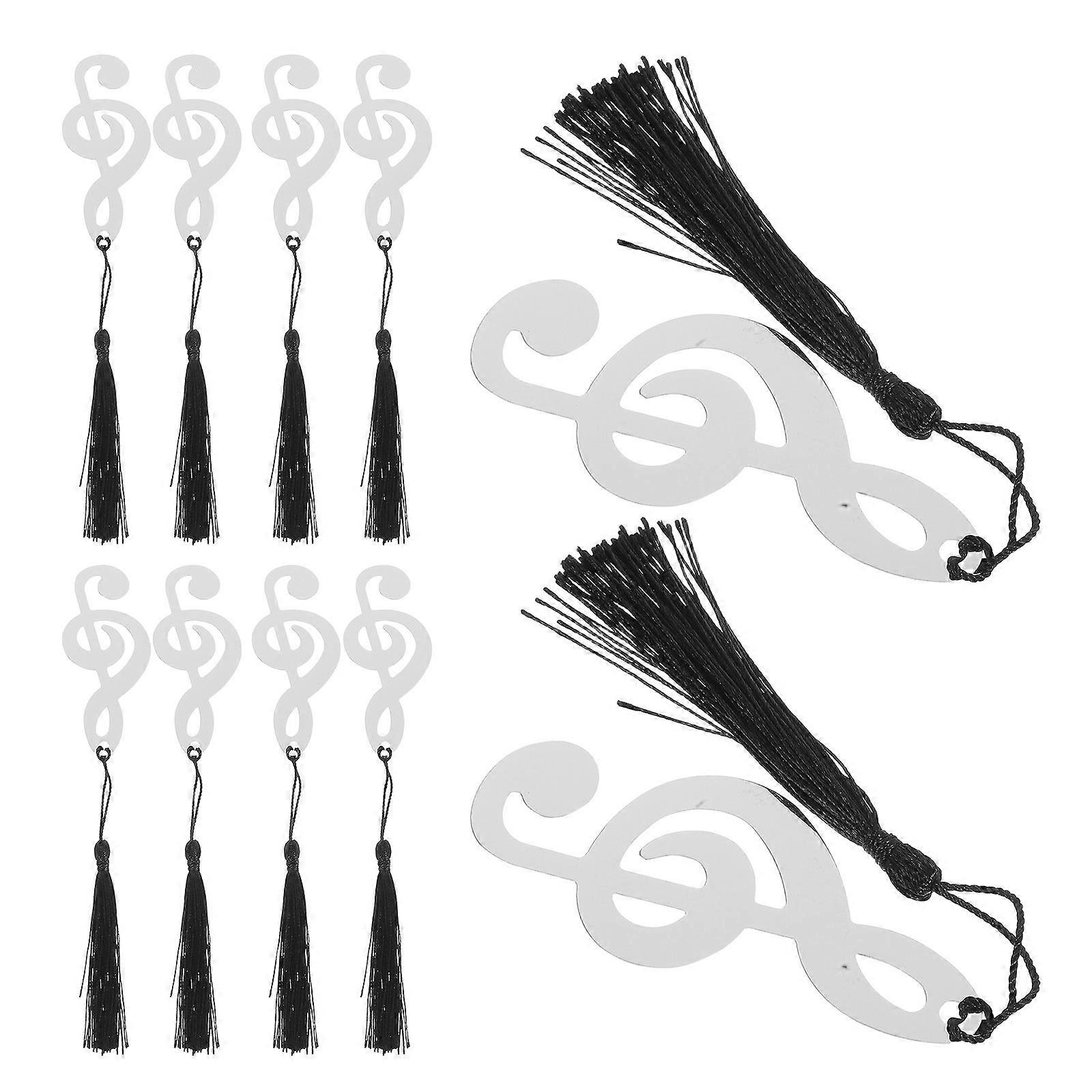 Silver Stainless Steel Page Marker for 10Pcs Pack