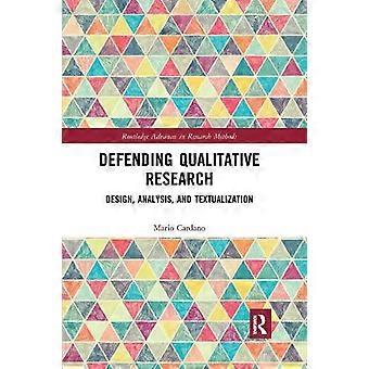 Verteidigung der qualitativen Forschungsdesignanalyse und Textualisierung – Mario Cardano