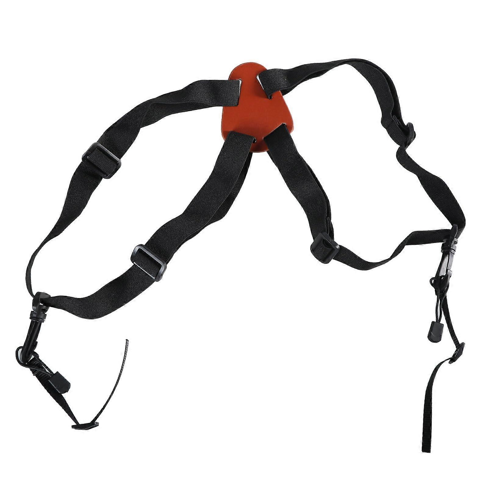 Adjustable Binocular Harness Strap with Ergonomic Chest Design and QuickRelease Connection