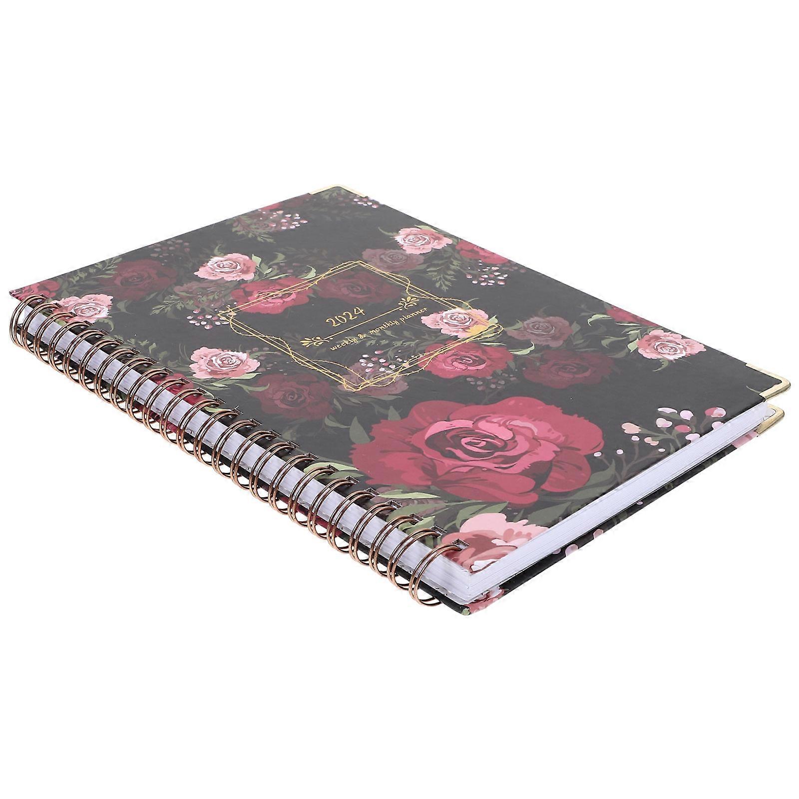 Date Planner Efficient Planner for Writing 2Pcs Schedule to Do List Notepad