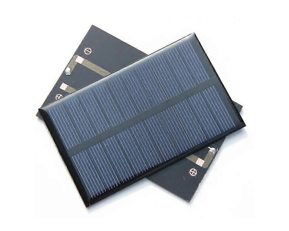 5pcs 5V 1.2W Mini Polysilicon Solar Panel Module for DIY Energy Saving Projects 240mA