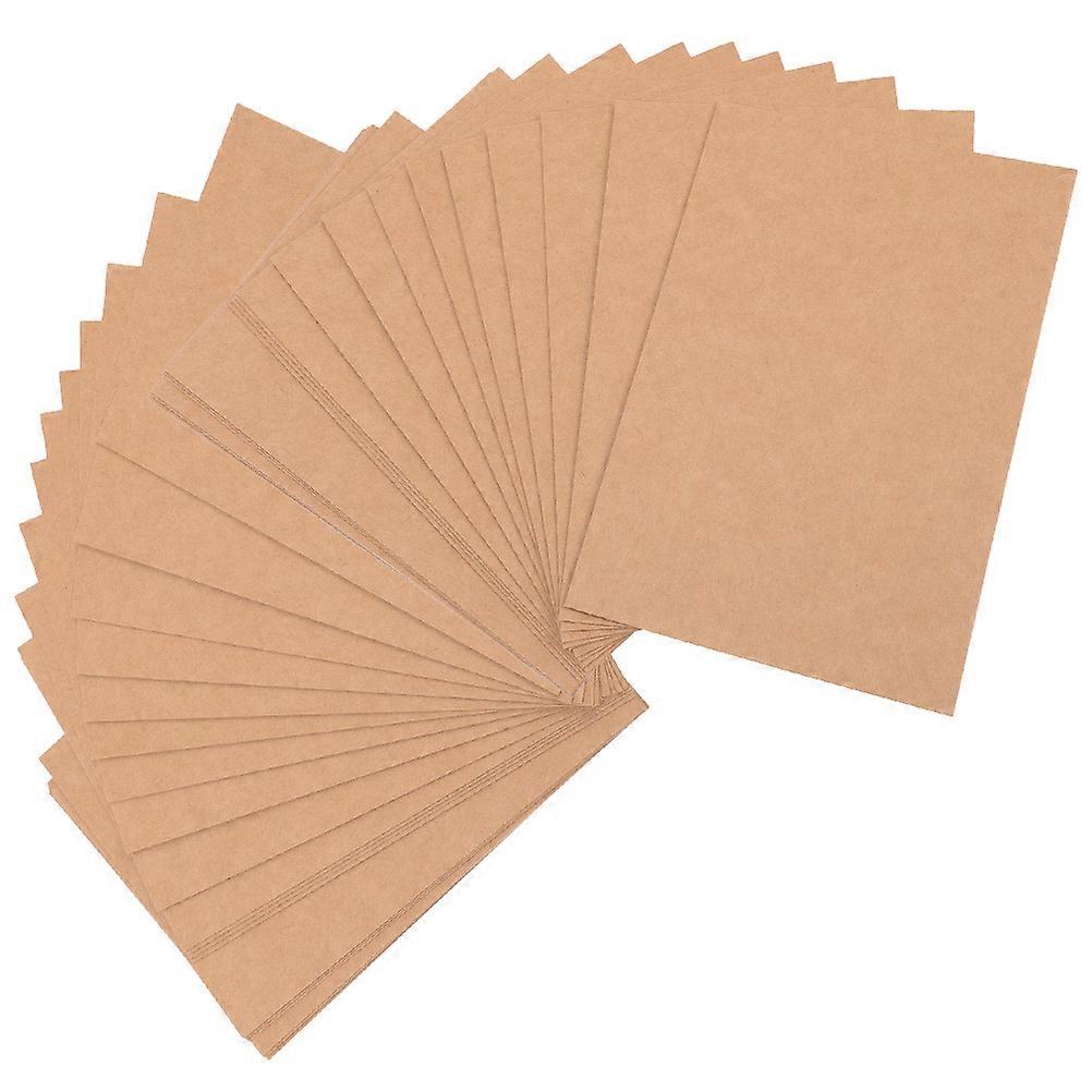 240Pcs Brown Blank Cards for Multi-Function Note DIY Graffiti