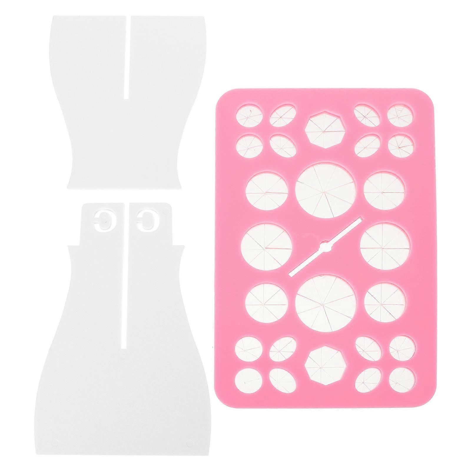 Makeup Brush Holder Plastic for Storage 1Pcs Pink Makeup Tool