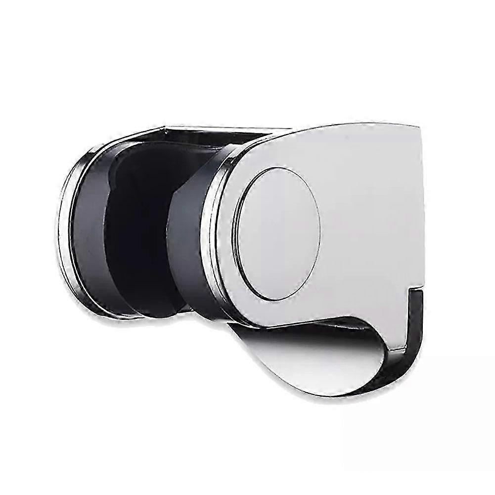 Shower Head Handset Holder Bathroom Wall Mount Adjustable Bracket Silver Robust