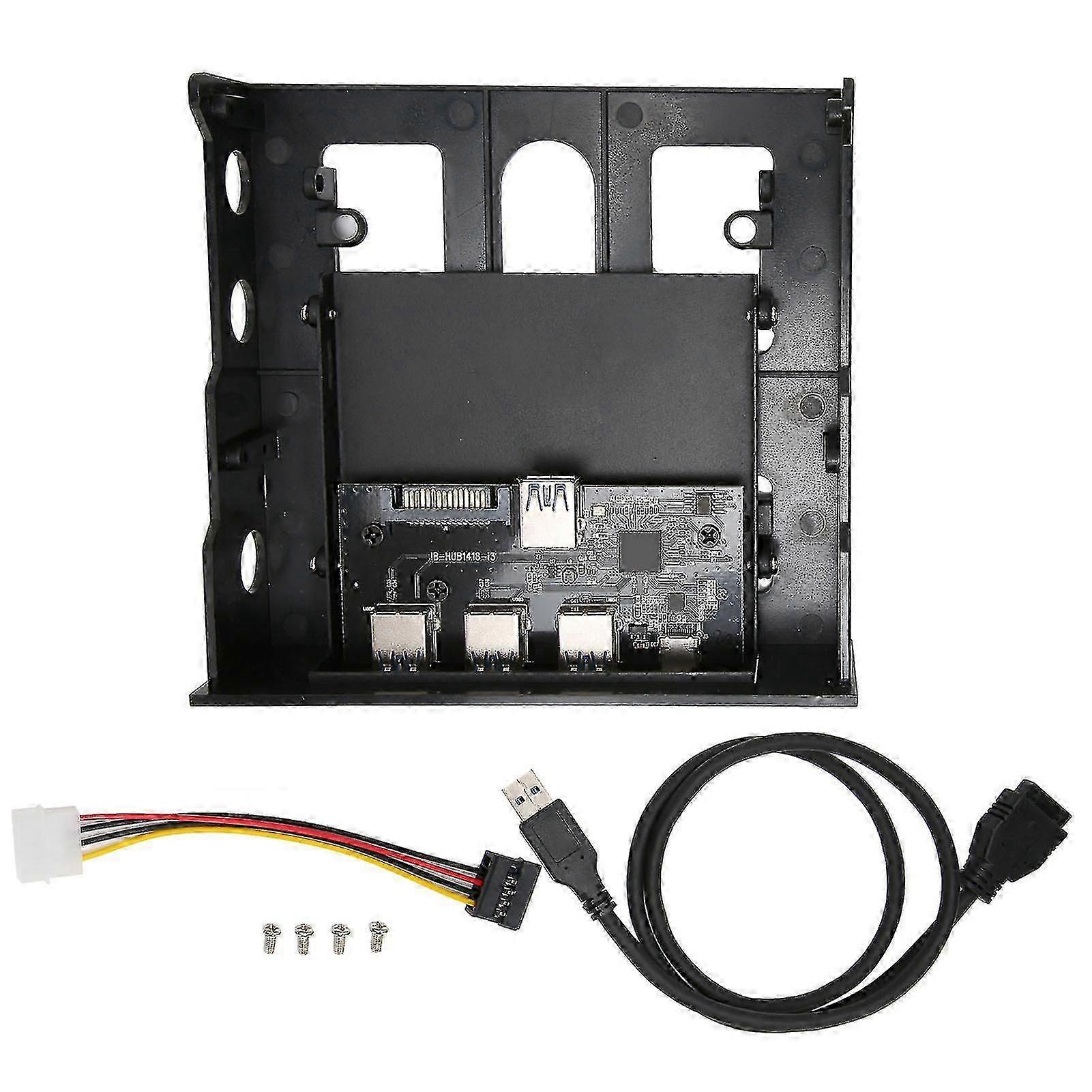 Optical Drive Panel | Computer Case Front Drive USB3.0 Expansion Board with Bracket