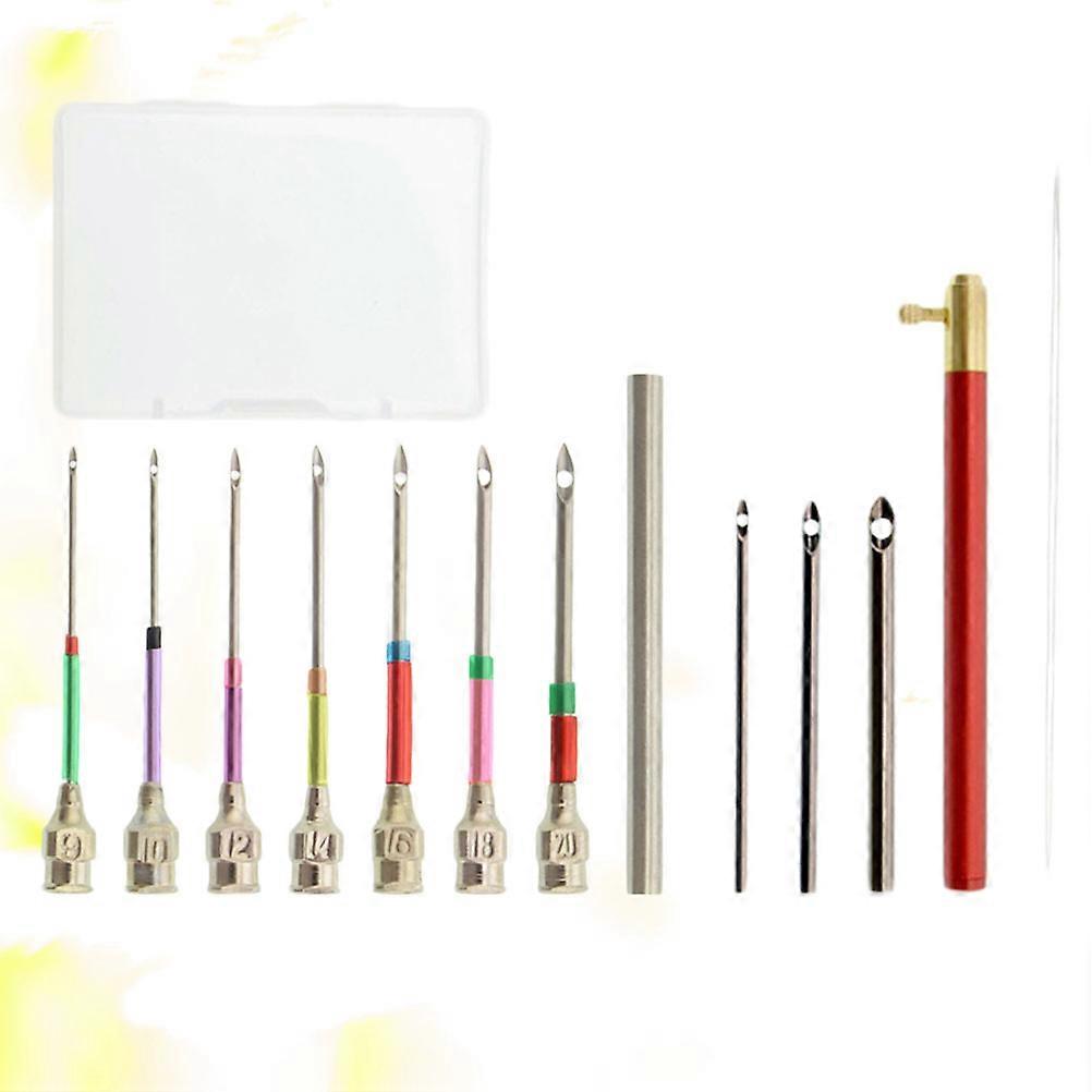 Embroidery Needle Punch Needle for Storage 1Set Crewel Replaceable Needles