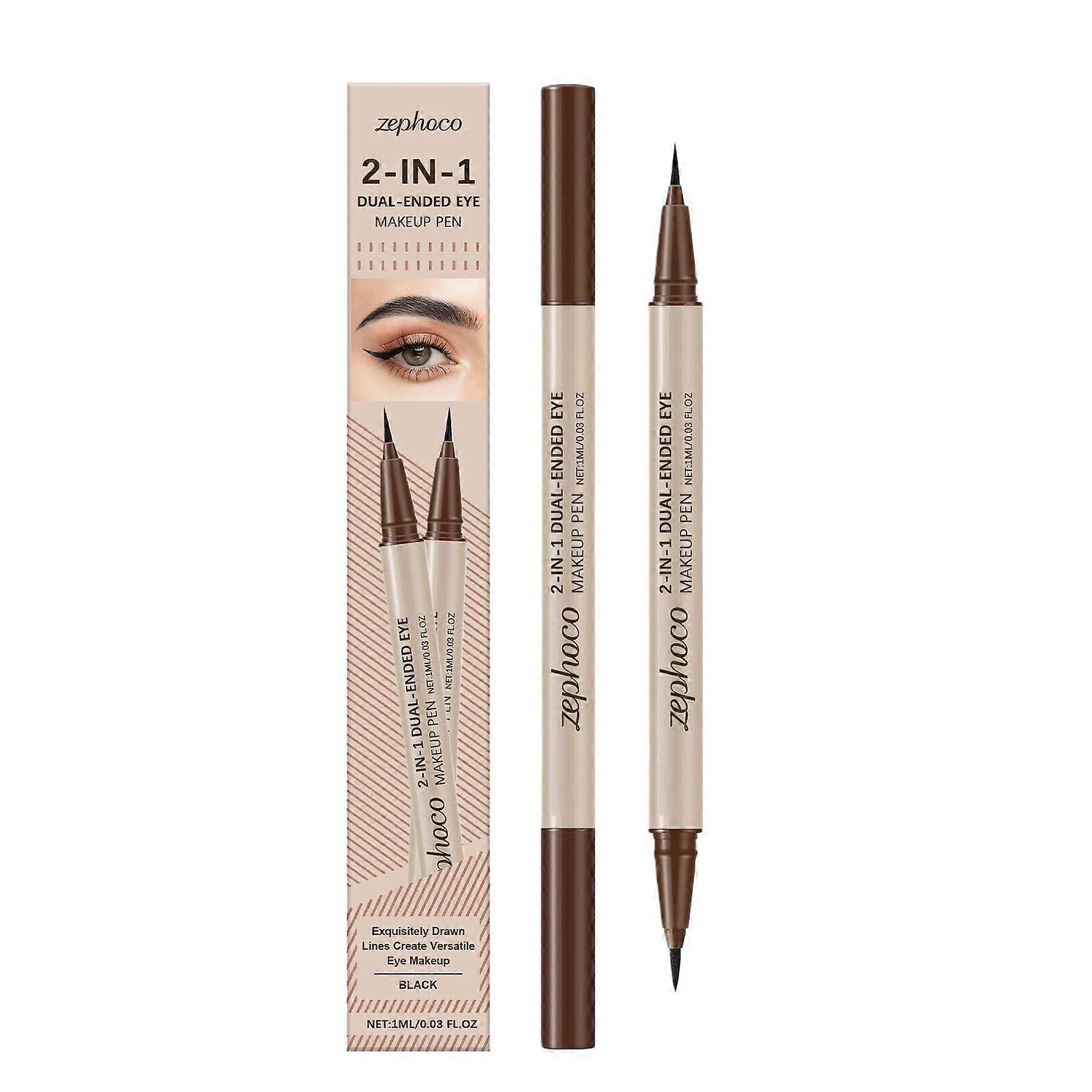 Zephoco Double-Headed Liquid Eyeliner (Black)