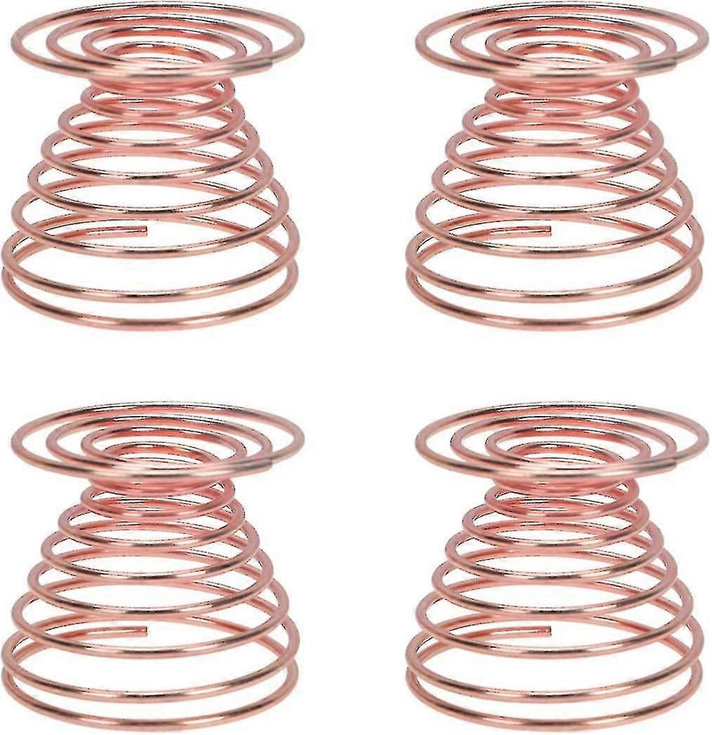 4 Stainless Steel Egg Holder Bracket Mini Spring Wire Egg Cup