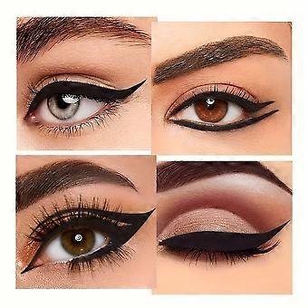 Waterproof Eyeliner Pencil, Quick-Matte Single-End Black, Intense Color, Long-Lasting Smudge-Proof