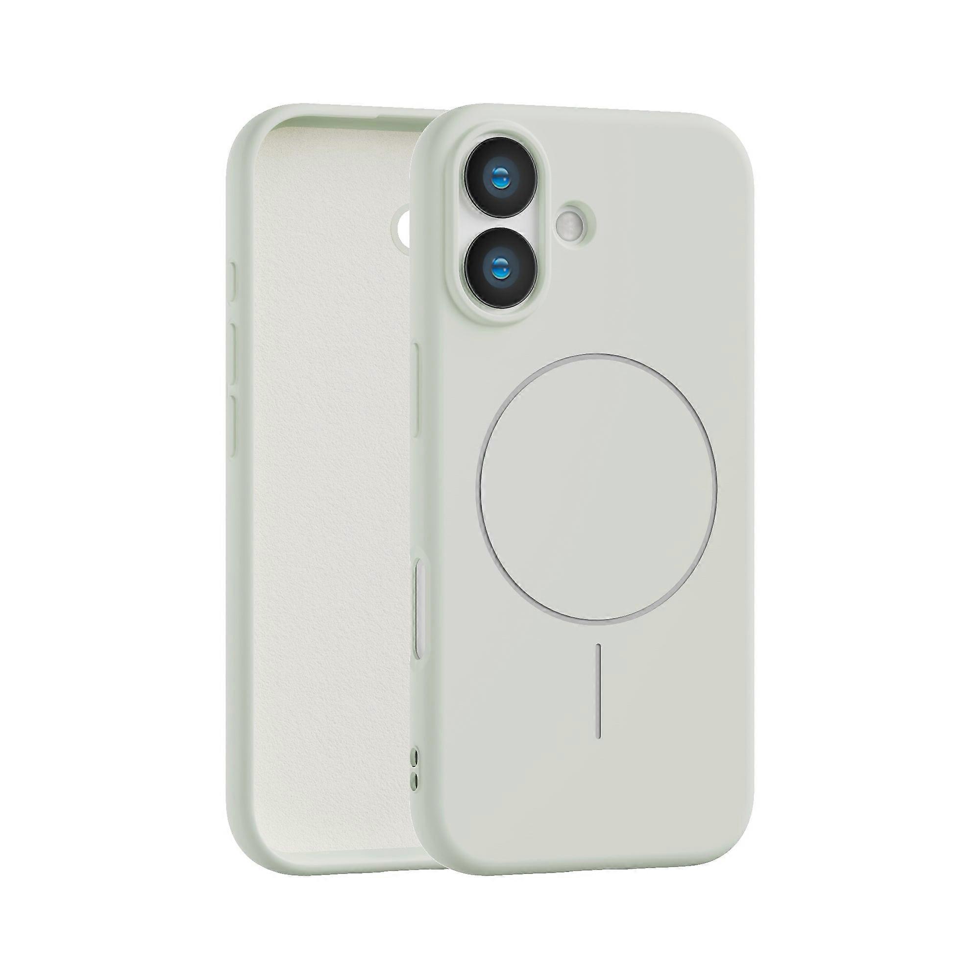 Magnetic Case for iPhone 17 - For MagSafe - Shockproof White