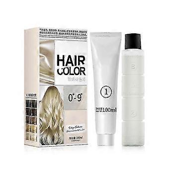 Hair Dye Professional Mild Hair Lightening Cream Less Irritating Fragrant Smooth Shiny Hair Bleach 200ml-zli3