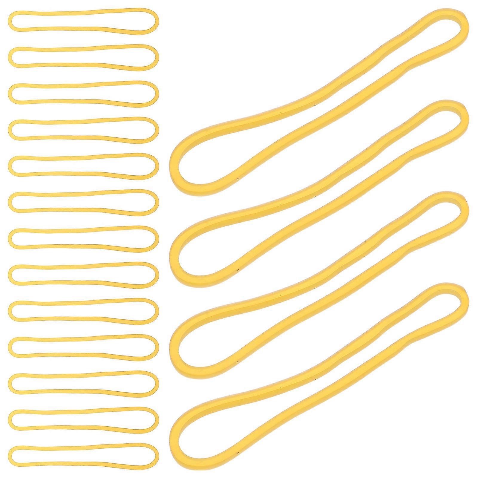 Elastic Rubber Bands for Financial Documents High Durability 500Pcs Pack