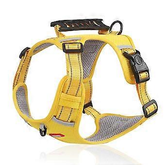 DUOMM HT-524 Breathable Pet Dog Harness Reflective Puppy Safety Vest with Control Handle ST -