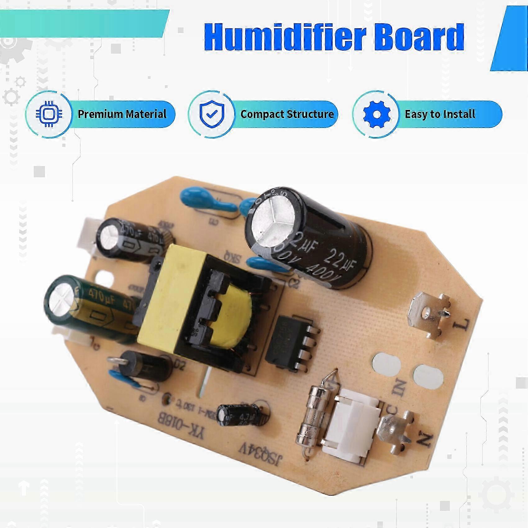 12V 34V 35W Universal Humidifier Board Replacement Part Component Atomization Circuit Plate Module Control Power Supply