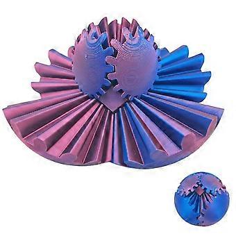 3D geprinte Gear Ball Spin Ball, kubus Fidget speelgoed, Gear bol, Stress Ball, Bureau speelgoed, Gear speelgoed voor stress en angst ontspannen