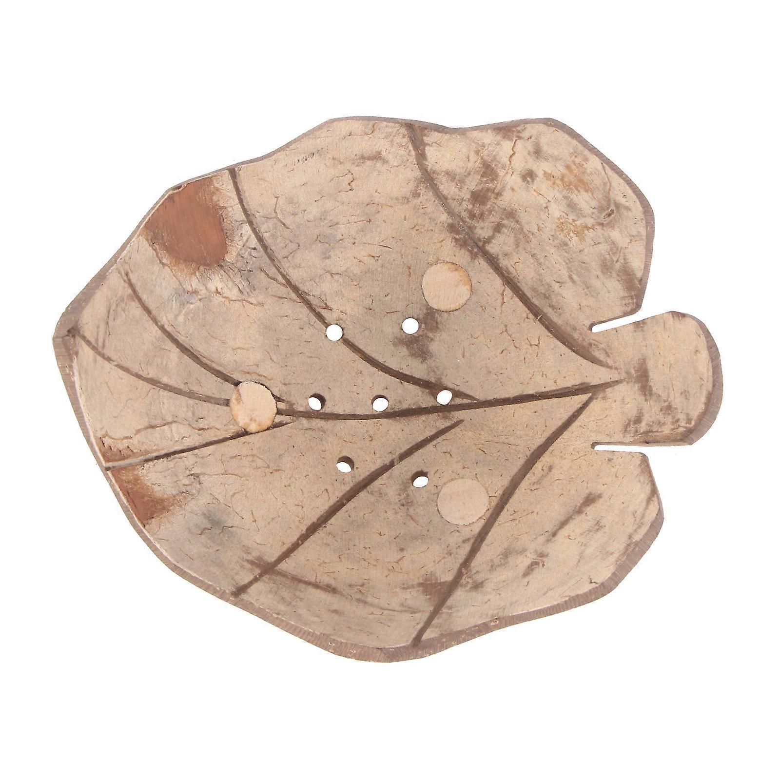 Maple Leaf Shaped Soap Holder Creative Soap Dish for Bathroom 2Pcs