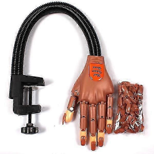 Nail Training Hand - Practice Hand Black 26-27