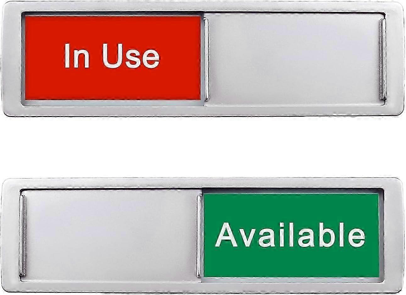 Durable Flip-Action Magnetic Door Sign