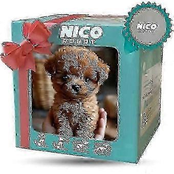 Nico Robot Dog, mój realistyczny szczeniak robot, interaktywna pluszowa zabawka, która zachowuje się jak prawdziwy szczeniak