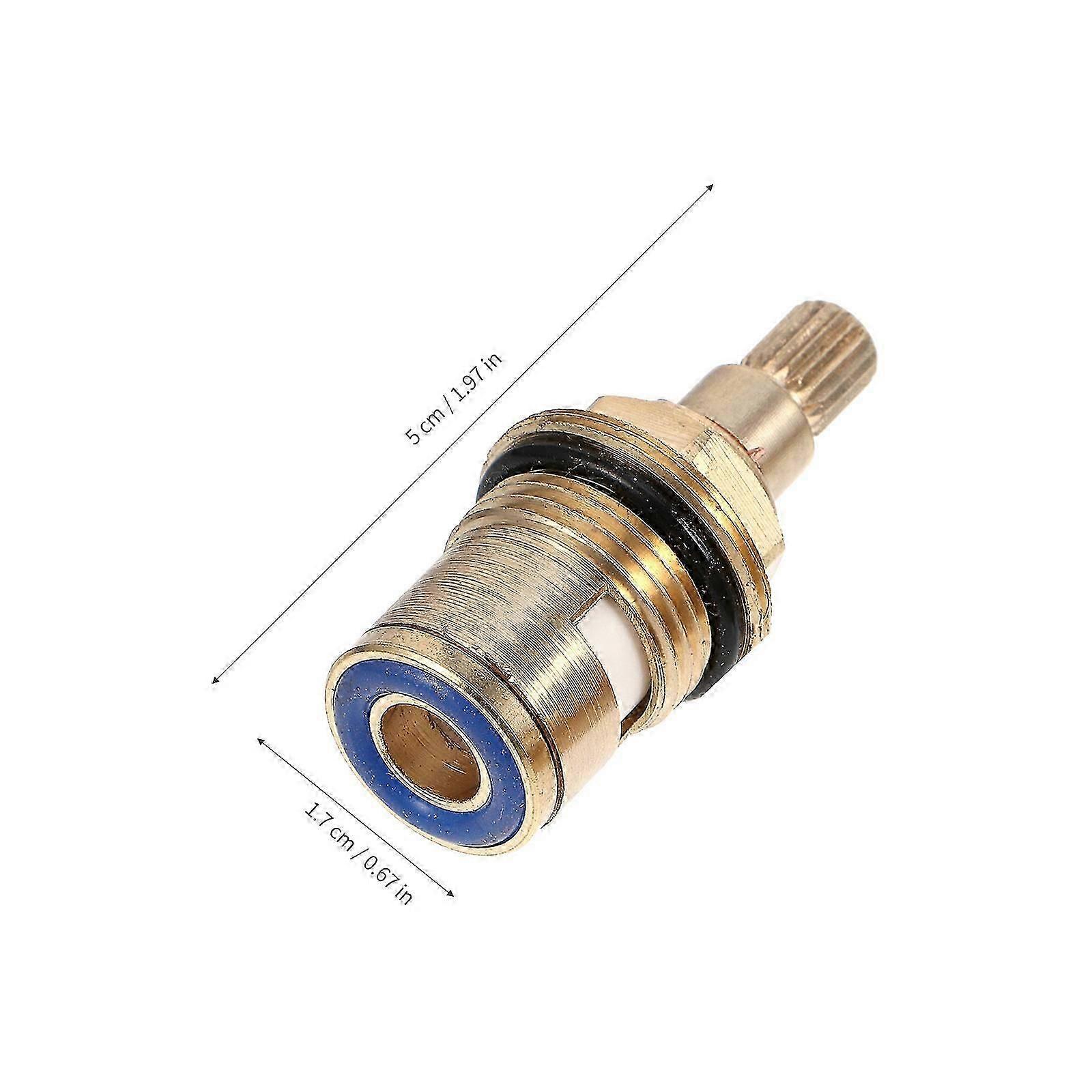 Use Ceramic Disc Replacement Tap Valves compatible with Faucet Components 2Pack