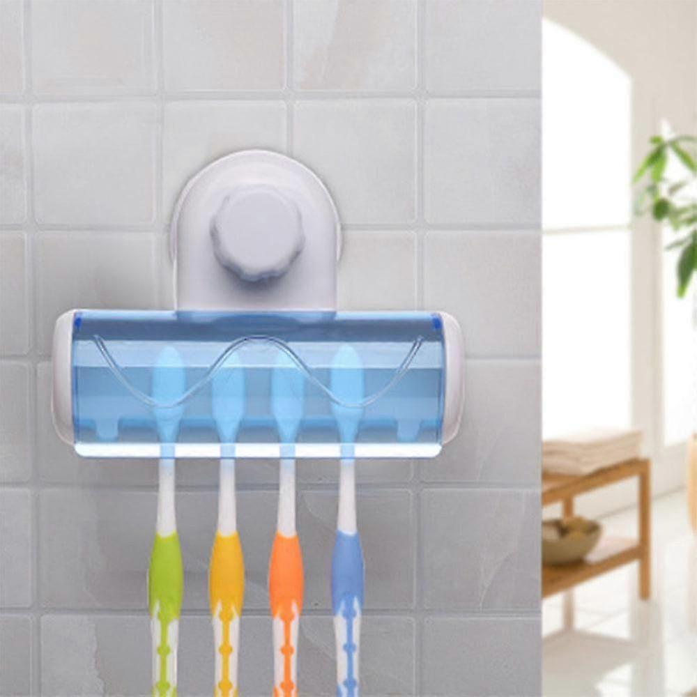 Suction Cup Wallmounted Dustproof Toothbrush Holder,0408